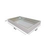 Bandeja Espelhada Laqueada Decorativa - Off White - 2