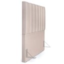 Ver imagem 2 de Cabeceira Cama Box Painel Solteiro 100 Cm Linho Cru