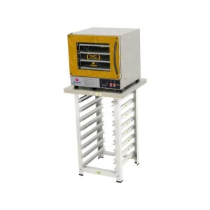 Kit - Forno Turbo Prp-004 Plus Digital 127v Amarelo + Bancada Mes-004 - Progás
