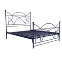 Ver imagem 1 de Cama de Ferro Arábia Queen Size Icamas Azul Escuro