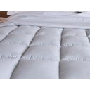 Ver imagem 2 de Pillow Top King 100% Fibra Siliconada 1600g/m² - Tecido Percal Algodão - Muito Mais Conforto