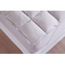 Ver imagem 3 de Pillow Top King 100% Fibra Siliconada 1600g/m² - Tecido Percal Algodão - Muito Mais Conforto