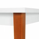 Ver imagem 2 de Mesa de Jantar Retangular LUIZA - MadeDecor:Amadeirado/Branco/135cm