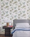 Ver imagem 2 de Papel de Parede Poet Chart 5 Luxo Flolhas Off White