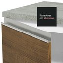 Ver mais imagens de Armário de Cozinha Completa 240cm Branco/Rustic Glamy Madesa 09