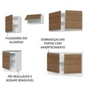 Ver imagem 5 de Armário de Cozinha Completa 240cm Branco/Rustic Glamy Madesa 09