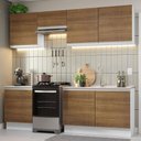Ver imagem 1 de Armário de Cozinha Completa 240cm Branco/Rustic Glamy Madesa 09