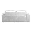 Ver mais imagens de Sofá Decorativo Sala de Estar Marselha Retratil Manual 2 Lugares 175cm Couro Branco - Mozzelar