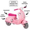 Lambreta Hello Kitty Eletrica 6v Moto Motinho Triciclo Criança Infantil Anda Sozinha Motorizada Elet - 5