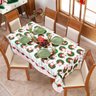Toalha de Mesa Retangular Avulsa Estampada Natalina 2,20m X 1,40m para 06 Lugares - Decoração Festas - 5