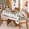 Toalha de Mesa Retangular Avulsa Estampada Natalina 2,20m X 1,40m para 06 Lugares - Decoração Festas - 2