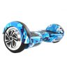 Hoverboard Bluetooh 6,5 - Camuflado Azul - Com Led - 1