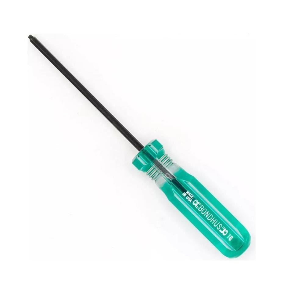 Chave T6 Torx Abaulada Bondhus 12706 com Cabo Importada - 2