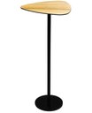 Ver imagem 1 de Mesa Apoio Aventura Média Tampo Louro Freijó Base Preta 53cm - 67736
