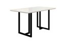 Ver imagem 2 de Conjunto Sala de Jantar com Mesa Tampo em Mdf e 6 Cadeiras Itália Couríssimo Preto