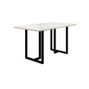 Ver imagem 2 de Conjunto Sala de Jantar com Mesa Tampo em Mdf e 6 Cadeiras Itália Couríssimo Preto