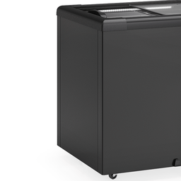 Freezer/conservador Horizontal All Black Ghd-200 Lb Pr- Dupla Ação 210 Litros Led Perimetral - Gelop - 2
