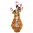 Ver imagem 1 de Vaso de Chão Decorativo Grande Andromeda Mdf:mdf Cru/85x30cm