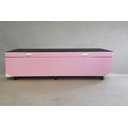 Ver imagem 5 de Cama Box Baú Solteiro Blindado (88x188x42):corino Rosa/solteiro