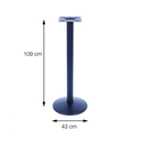 Ver imagem 3 de Base de Mesa Sala de Estar Boxbit Zeta Bistro em Ferro