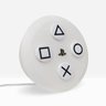 Luminária Playstation Botão PS5 - Branco - 1