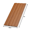 Ver imagem 4 de Kit 3 Painel Ripado Slim Pvc 20x3m Revestimento
