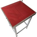 Ver imagem 2 de Mesa de Banho e Tosa Inox AlcaPet 55X55cm Vermelho APIS-11P