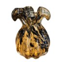 Ver imagem 1 de Vaso de Flores Italy Preto e Âmbar 17cm | Formosinha