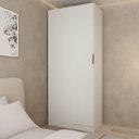 Ver imagem 1 de Guarda Roupa Planejado 100% MDF de Canto Linear Orion CabeCasa MadeiraOriginals Bege