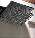 Ver imagem 3 de Lustre Plafon de Cristal K9 Legítimo 50x50 por 12cm Altura:110v/220v/cinza