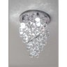 Lustre Plafon Pendente Todo D Cristal Legítimo Esferas 40Mm:110V/220V/Branco - 4