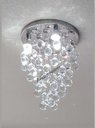 Ver imagem 4 de Lustre Plafon Pendente Todo D Cristal Legítimo Esferas 40mm:110v/220v/branco