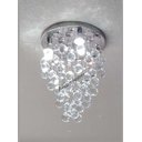 Ver imagem 4 de Lustre Plafon Pendente Todo D Cristal Legítimo Esferas 40mm:110v/220v/branco