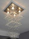 Ver imagem 5 de Lustre Pendente Mesa de Jantar ou Sala de Estar 40x40 1m Alt:110v/220v/cinza