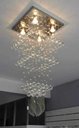 Ver imagem 2 de Lustre Pendente Mesa de Jantar ou Sala de Estar 40x40 1m Alt:110v/220v/cinza