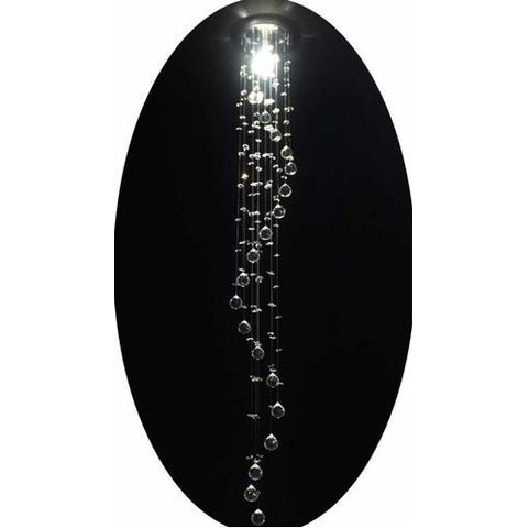 Lustre em Cristal Ideal para Lavabos e Lateral de Cama:110v/220v/prateado/0,90