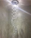 Ver imagem 1 de Lustre em Cristal Ideal para Lavabos e Lateral de Cama:110v/220v/prateado/0,80