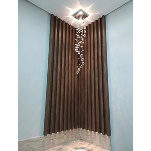 Pendente Cristal para Lavabo , Lateral de Cama Lâmpada Inclusa:Base Inox Espelhada/90Cm/110V/220V