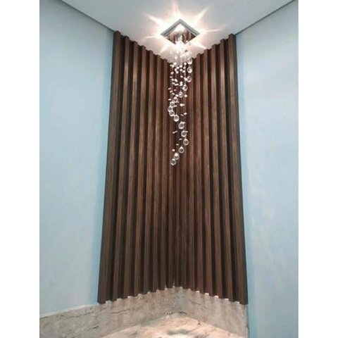 Pendente Cristal para Lavabo , Lateral de Cama Lâmpada Inclusa:base Inox Espelhada/60cm/110v/220v