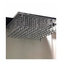 Ver imagem 1 de Lustre Plafon de Cristal para Sala:110v/220v/base Prateada