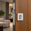 Ver imagem 1 de Fechadura Rolete 3F 740R55 Porta Pivotante Cromada
