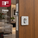 Ver imagem 3 de Fechadura Rolete 3F 740R55 Porta Pivotante Cromada