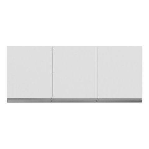 Armário Aéreo Multiuso P/ Cozinha Andreia 120cm C/03 Portas