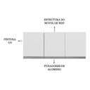 Ver imagem 2 de Armário Aéreo Multiuso P/ Cozinha Andreia 120cm C/03 Portas