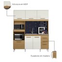 Ver imagem 5 de Cozinha Camila 07 Portas e 02 Gavetas Aramóveis