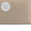 Ver imagem 3 de Kit 4 Fronhas 400 Fios Micropercal Ponto Palito:avelã