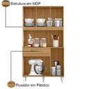 Ver imagem 3 de Cozinha Compacta 6 Portas Cleo Aramóveis