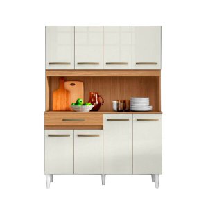 Cozinha Cleo Compacta 08 Portas Aramóveis