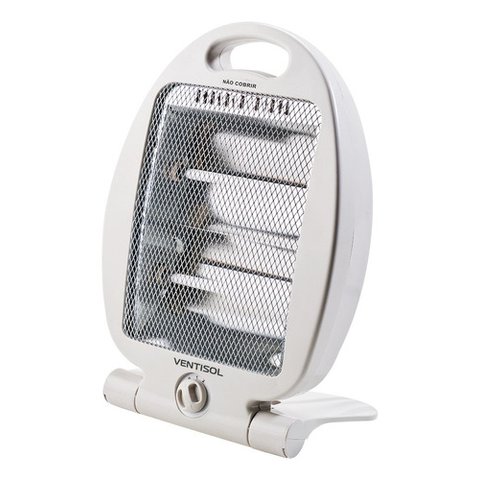 Aquecedor Domestico Quartzo Aq 800w Premium Ventisol 127v Cor Branco