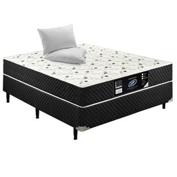 Cama Box Conjugado Casal Estrutura Ortopédica 138x188x43 - 2